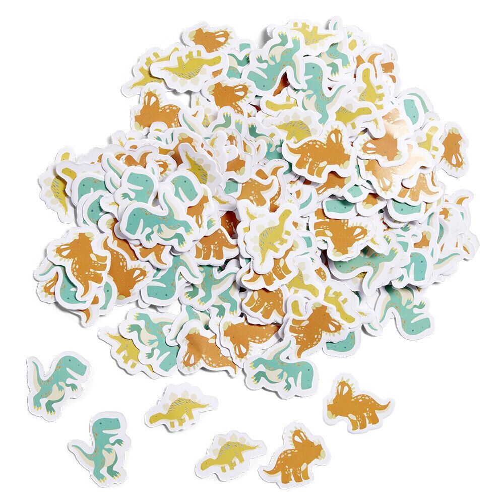 Confetti dinosaure vert 20g