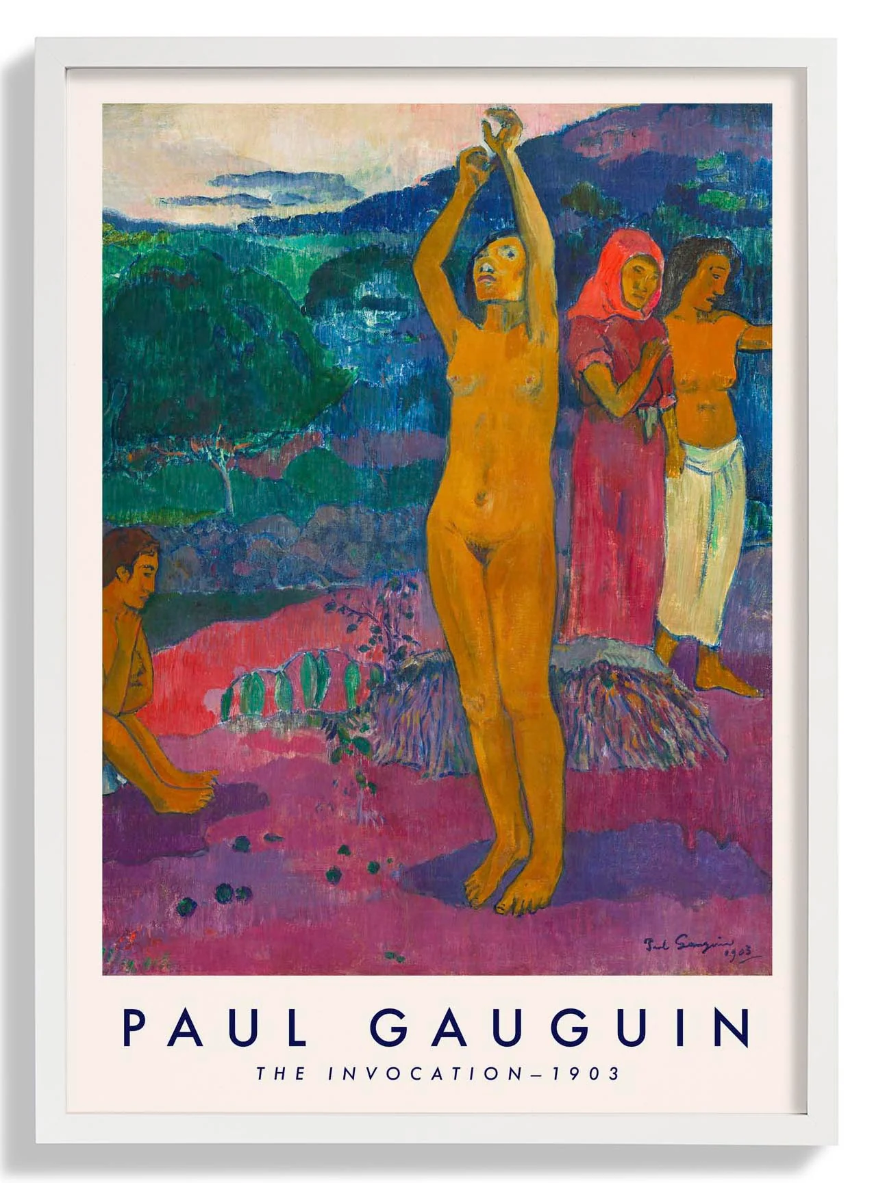 Die Invokation von Paul Gauguin
