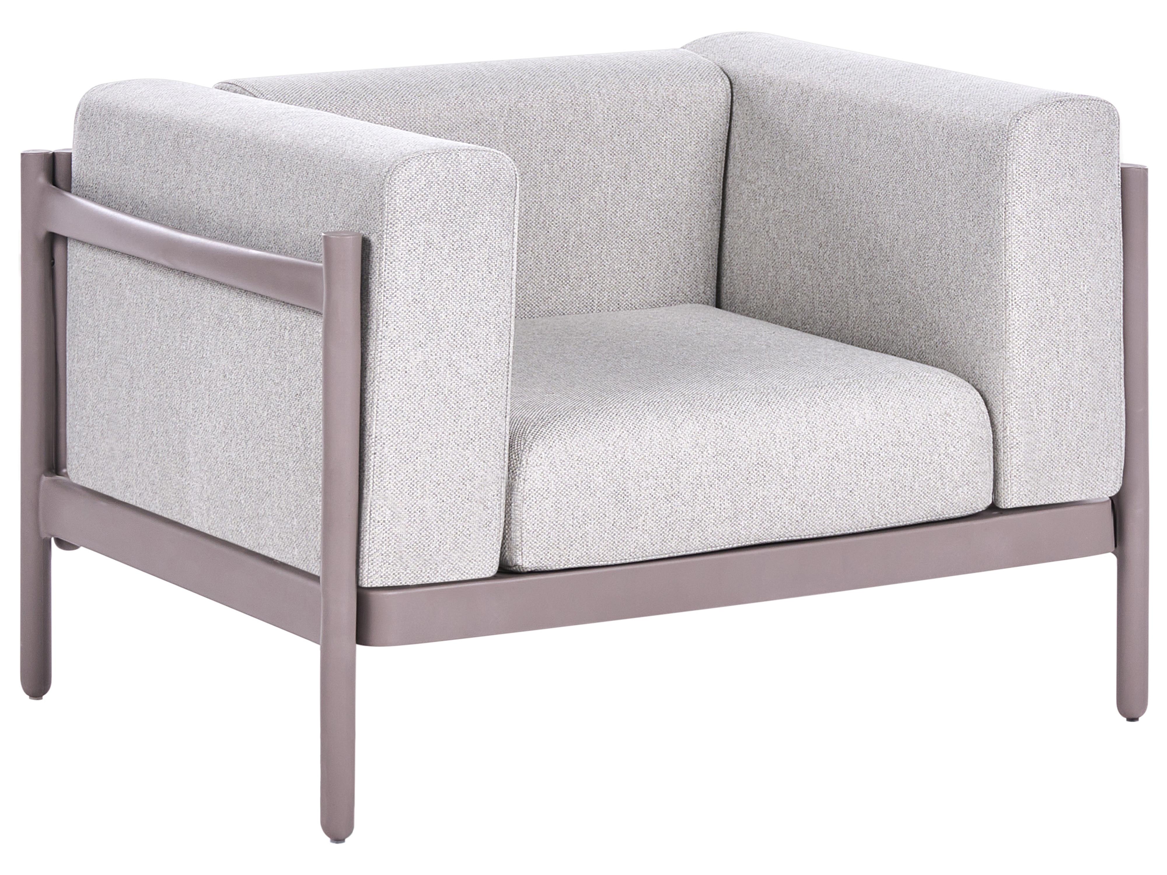 Loungeset met tafel 4-zits FERRETTI Taupe