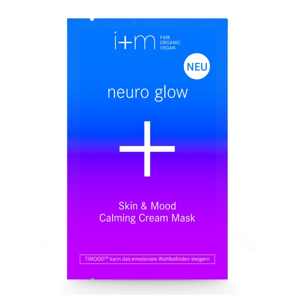 i+m Special Care neuro glow Skin & Mood Calming Cream Mask 2x4ml