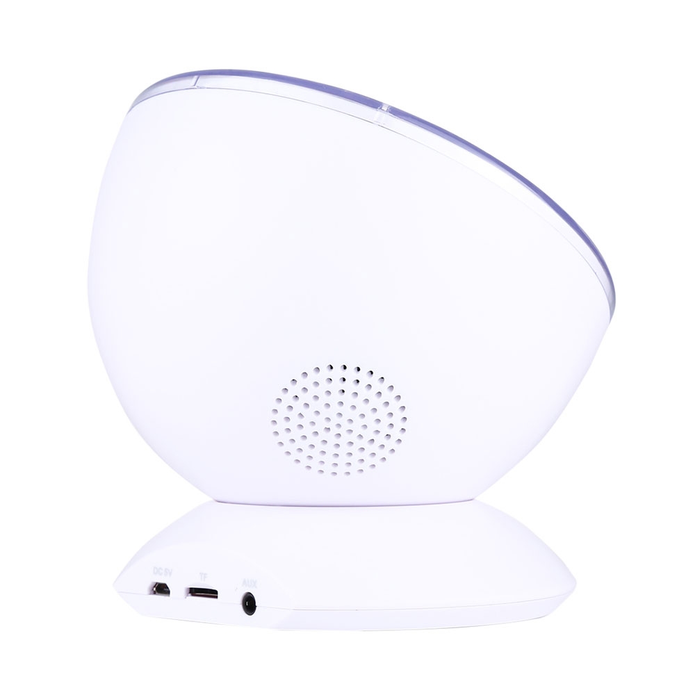 Ocean Wave Mini LED Projektor Nachthimmel Nachtlampe mit MP3 Player / Micro SD Kartenslot   Fernbedienung - Weiss