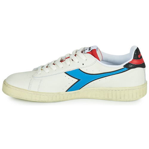 Diadora - GAME L LOW ICONA - Blanc / Bleu / Rouge