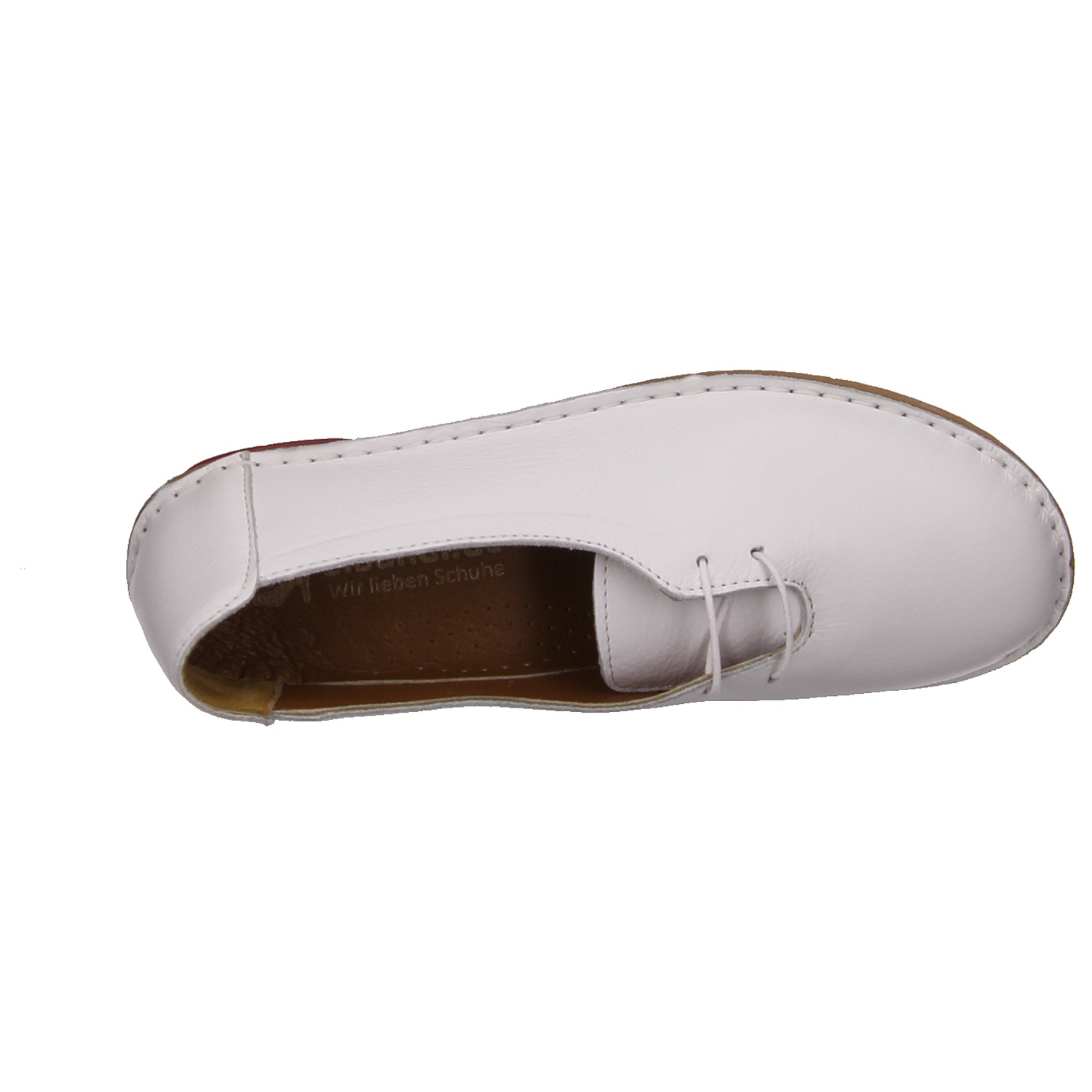elbandi Halbschuh weiß weiss/weiss kombi