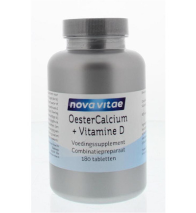 Nova Vitae Oestercalcium Vit D (180 tabletten)