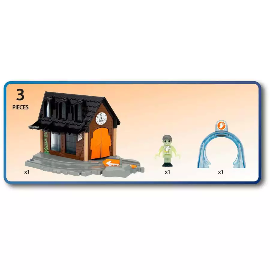 BRIO® Smart Tech Sound Geisterbahnhof