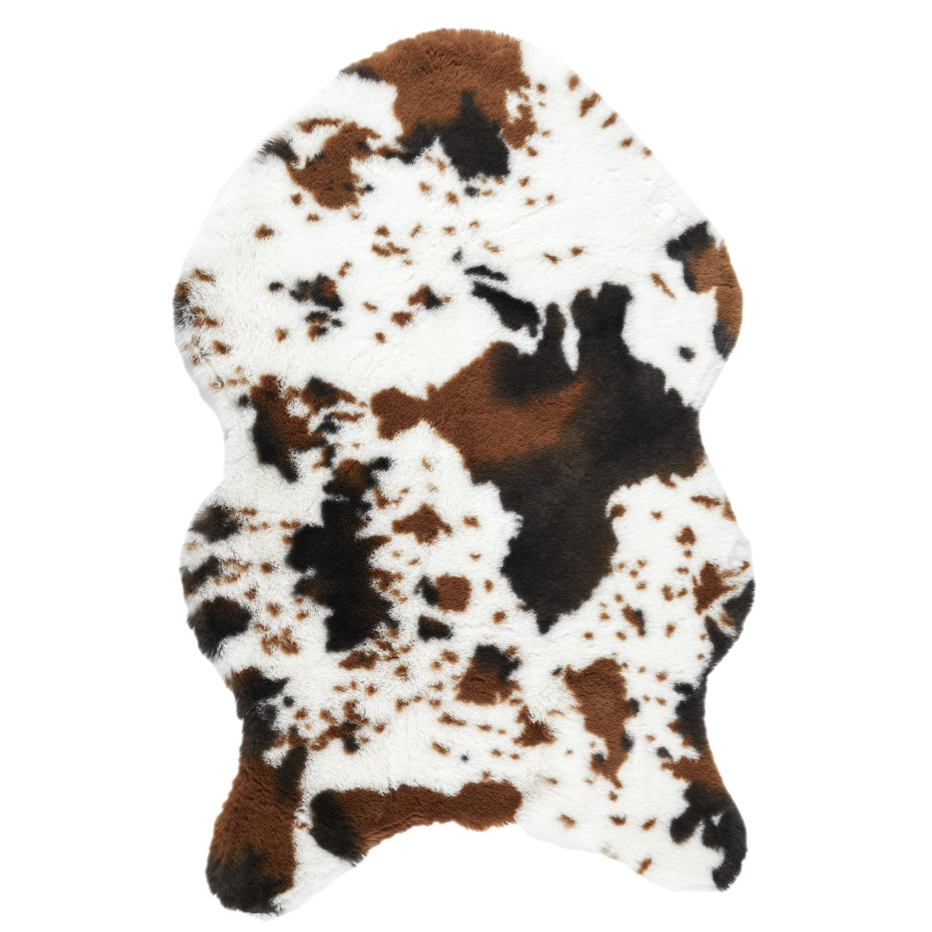TAPIS IMITATION PEAU DE VACHE 60X90CM M20