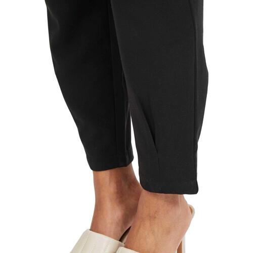 Vila - VILUSA HW 7/8 PANTS Negro