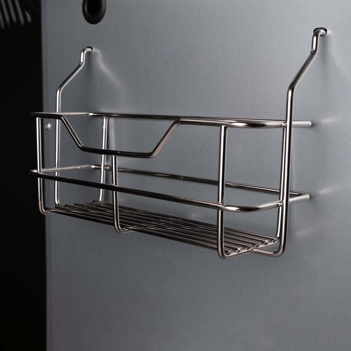 SANTOS Gasgrill S-418 schwarz - 4 Hauptbrenner, 800 °C Grillzone, Heckbrenner/Backburner, Gussgrillroste - inkl. Drehspieß, Rostheber & Silikonablage