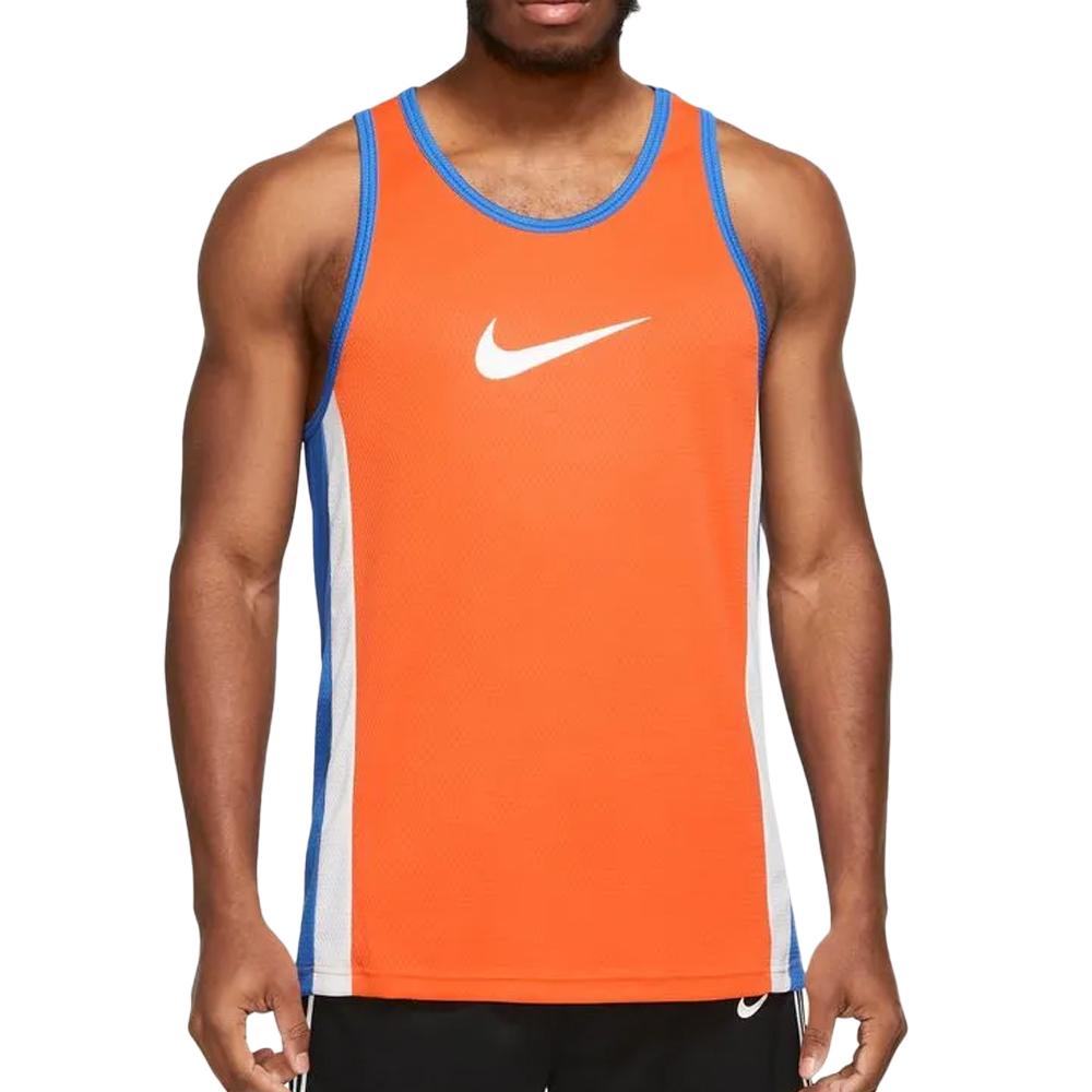 Nike Maillot de basket Orange Homme Nike Df Icon
