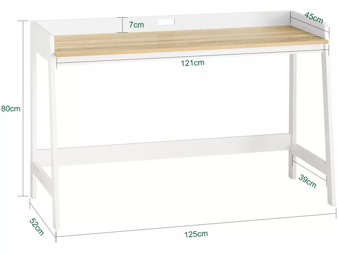 Bureau Informatique Pour Ordinateur Conception Simple Plan De Travail, Fwt41-wn