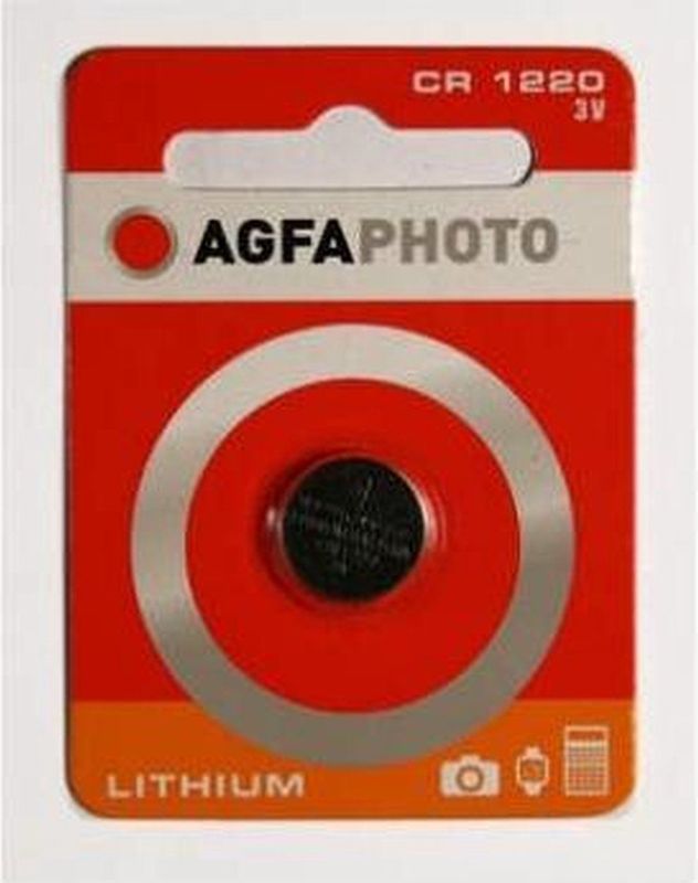 Agfaphoto - CR1220 - Knoopcel Batterij - 3V - Lithium