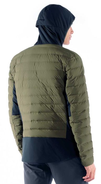 Divide Fusion Stretch Hoodie Men dunjakke