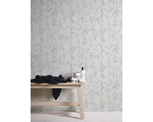 Vliesbehang 37989-2 Michalsky 4 - Verandering is goed Bamboe beige crème
