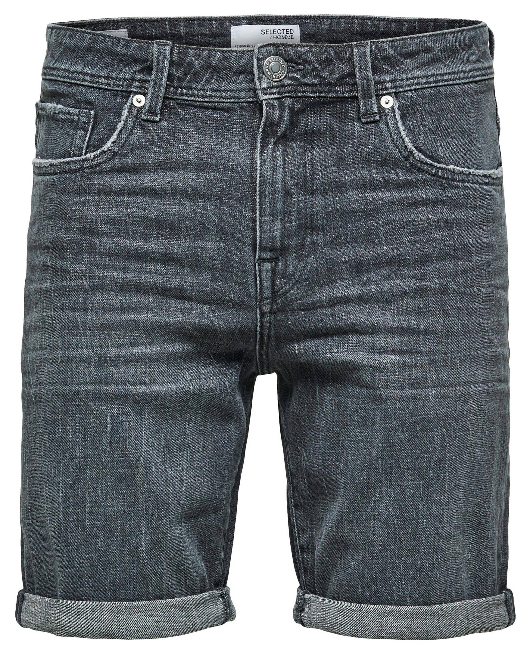 Selected Homme| Herren Jeansshorts Slim Fit
