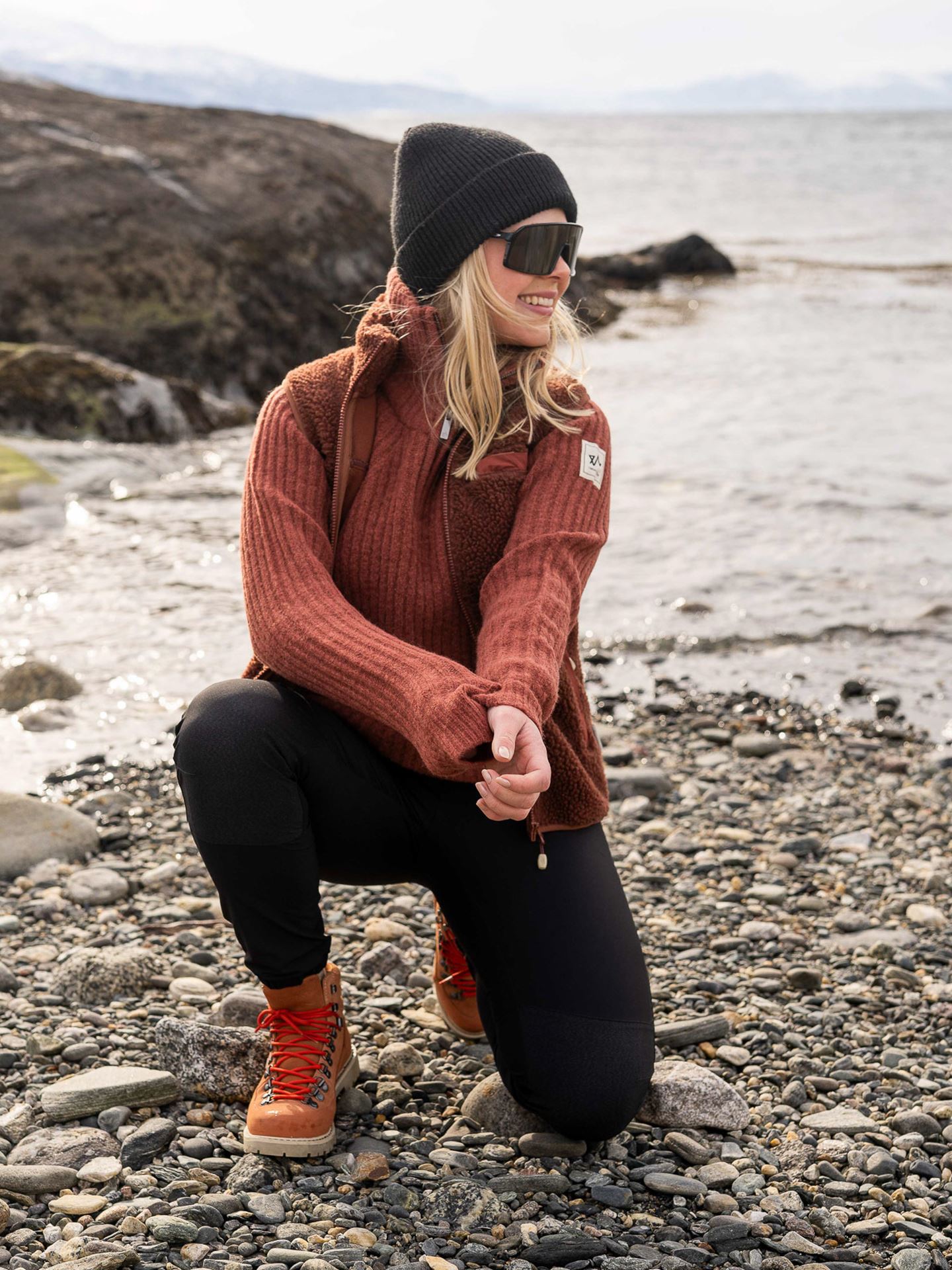 1222 Half Zip Genser