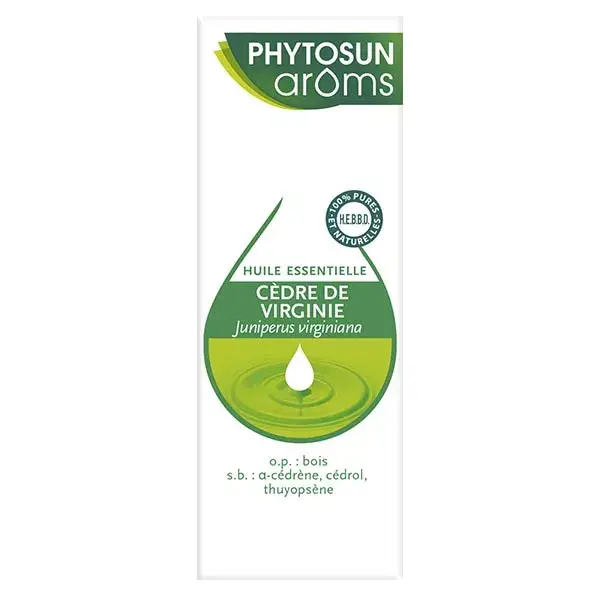 Óleo Essencial de Cedro da Virgínia Phytosun Arôms 5ml