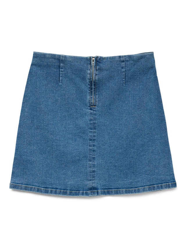Vero Moda Jeansrock »VMNELLY HR SHORT SKIRT DNM MIX NOOS«