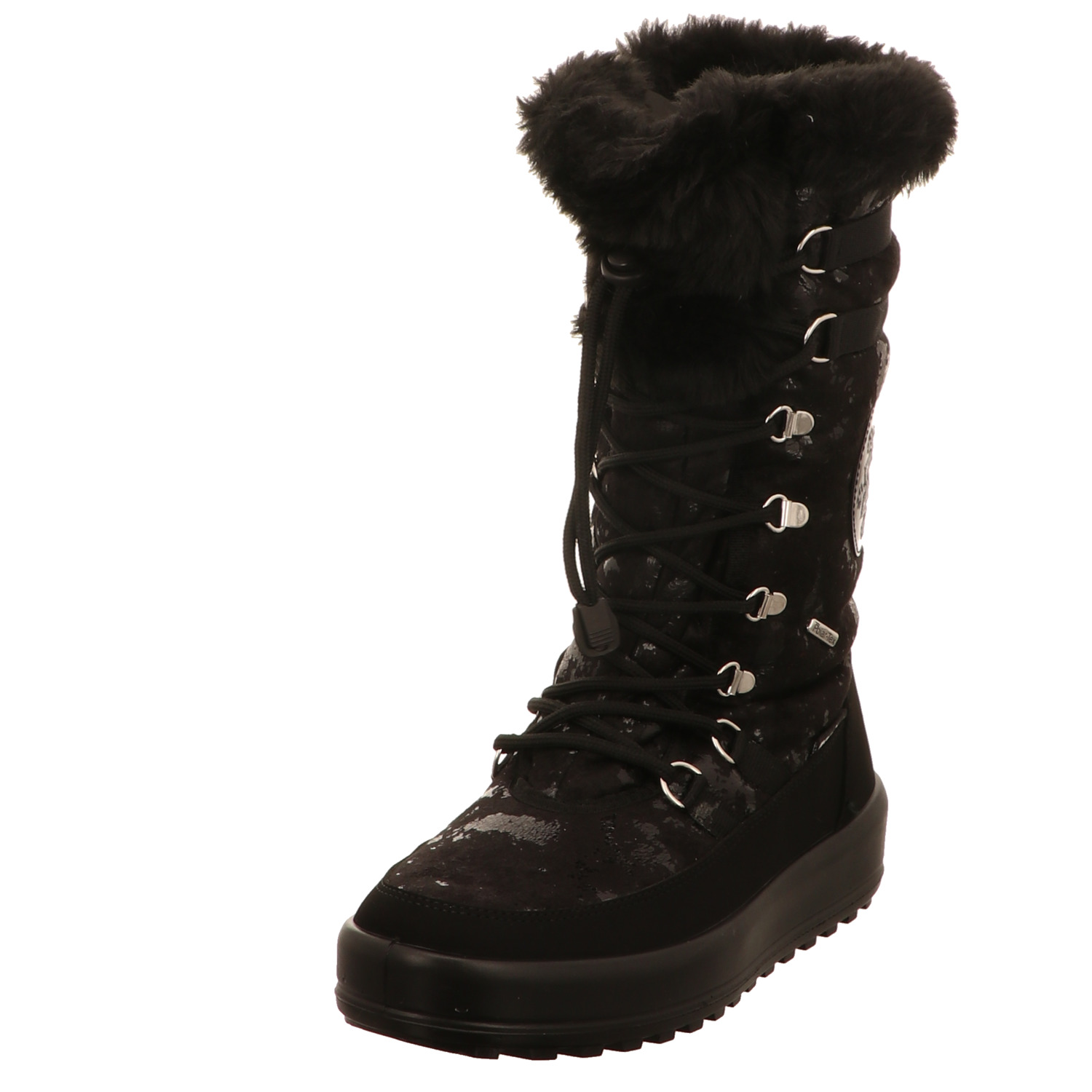 Pölking Stiefel schwarz