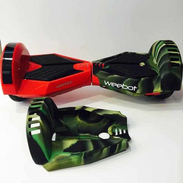 Housse siliconée de protection hoverboard 8 pouces (la paire)