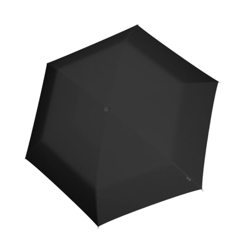 Knirps AS050 Handmatige Lichtgewicht Paraplu Black