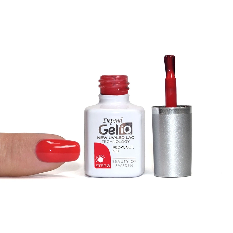 Depend Cosmetic Gel iQ Polish Step 3 - 5 ml - Red-y, Set, Go