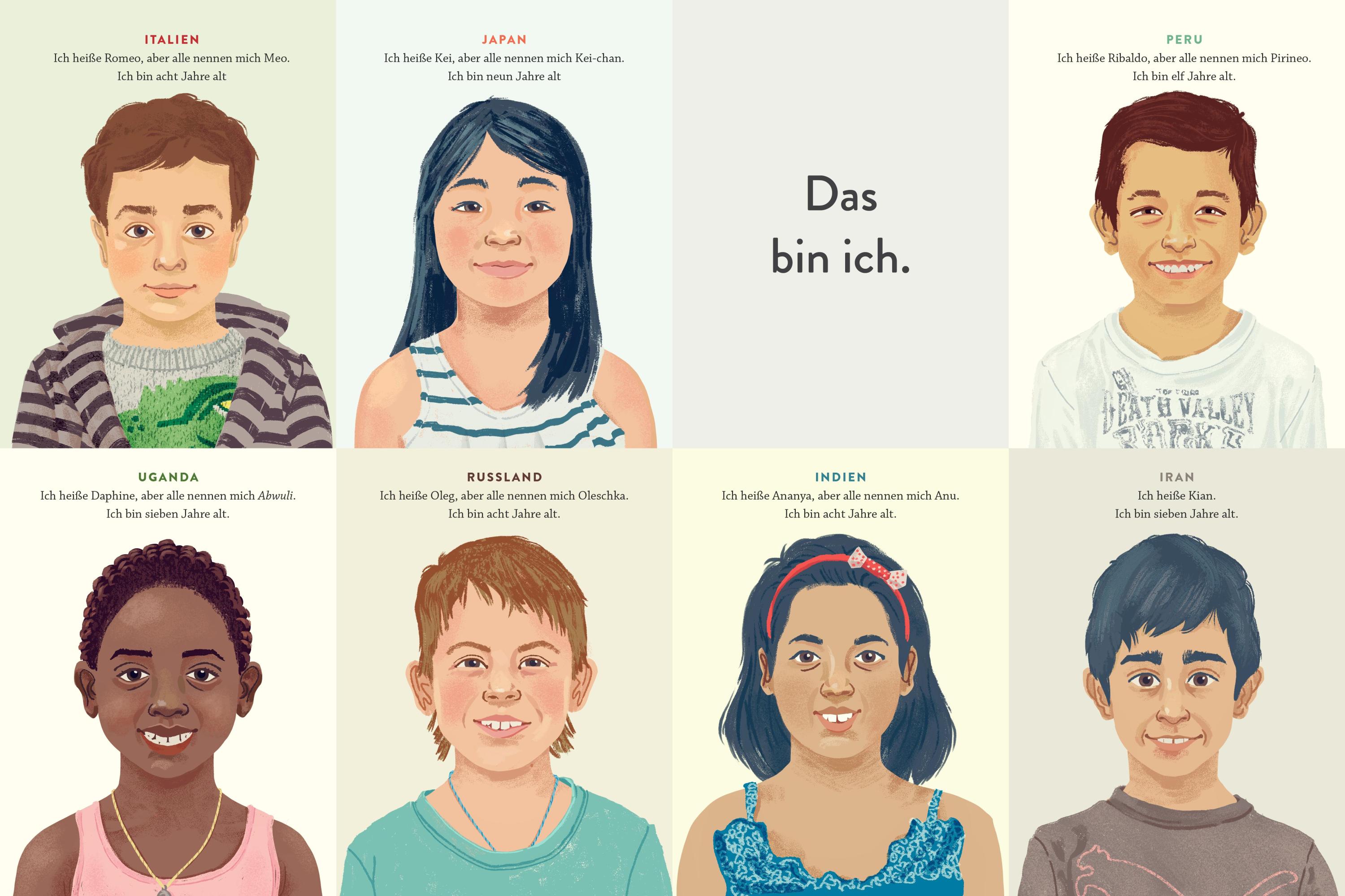 Sieben Kinder - eine Welt : Komm, ich zeige dir, wie ich lebe