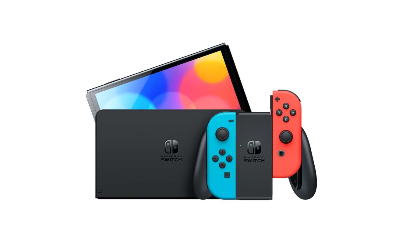 Nintendo Switch Console OLED Wit Mario Kart 8