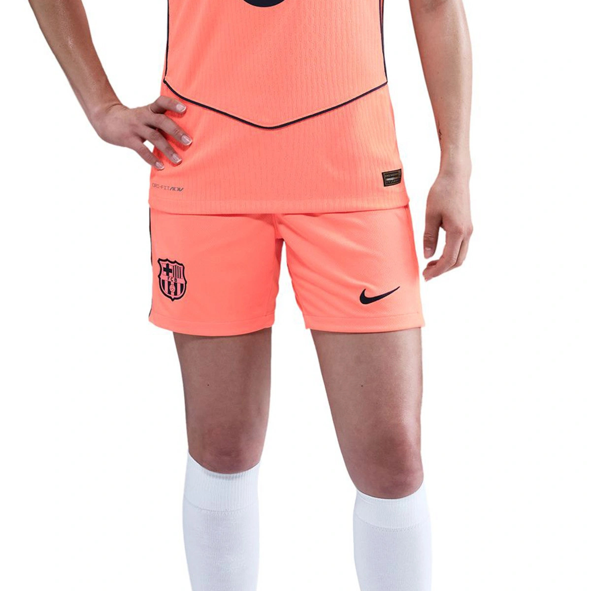 Calções Nike FC Barcelona Terceiro Equipamento 2025-2026 Mulher
