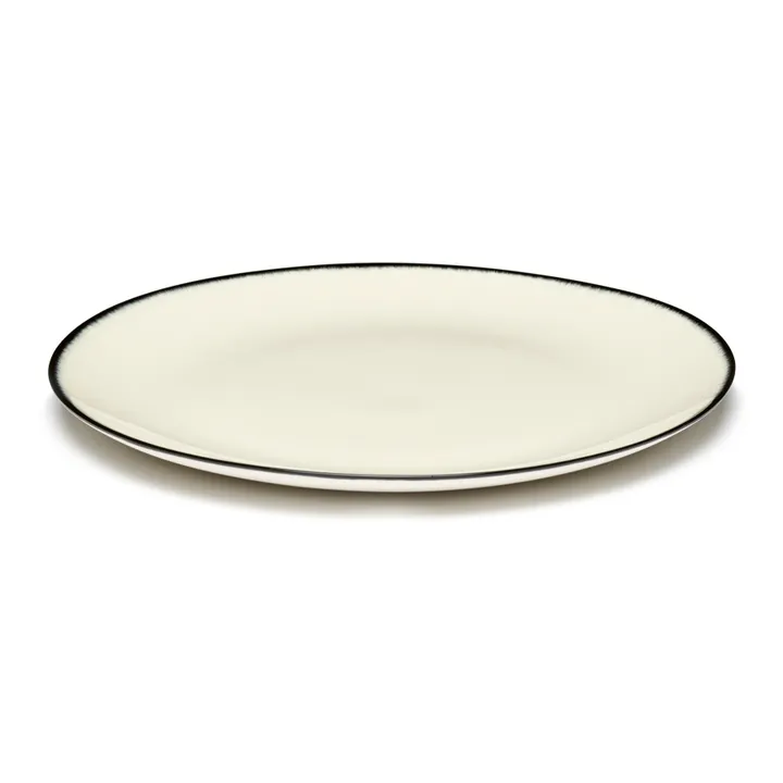 Serax Assiettes Ann Demeulemeester - Set de 2 | Blanc