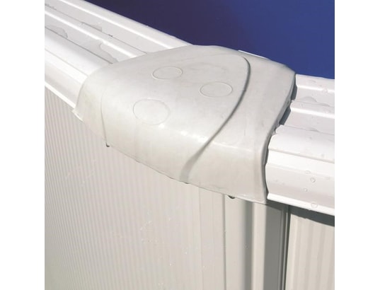 GRE - Piscine acier blanc fidji ronde 3,20 x 1,22 m - gré