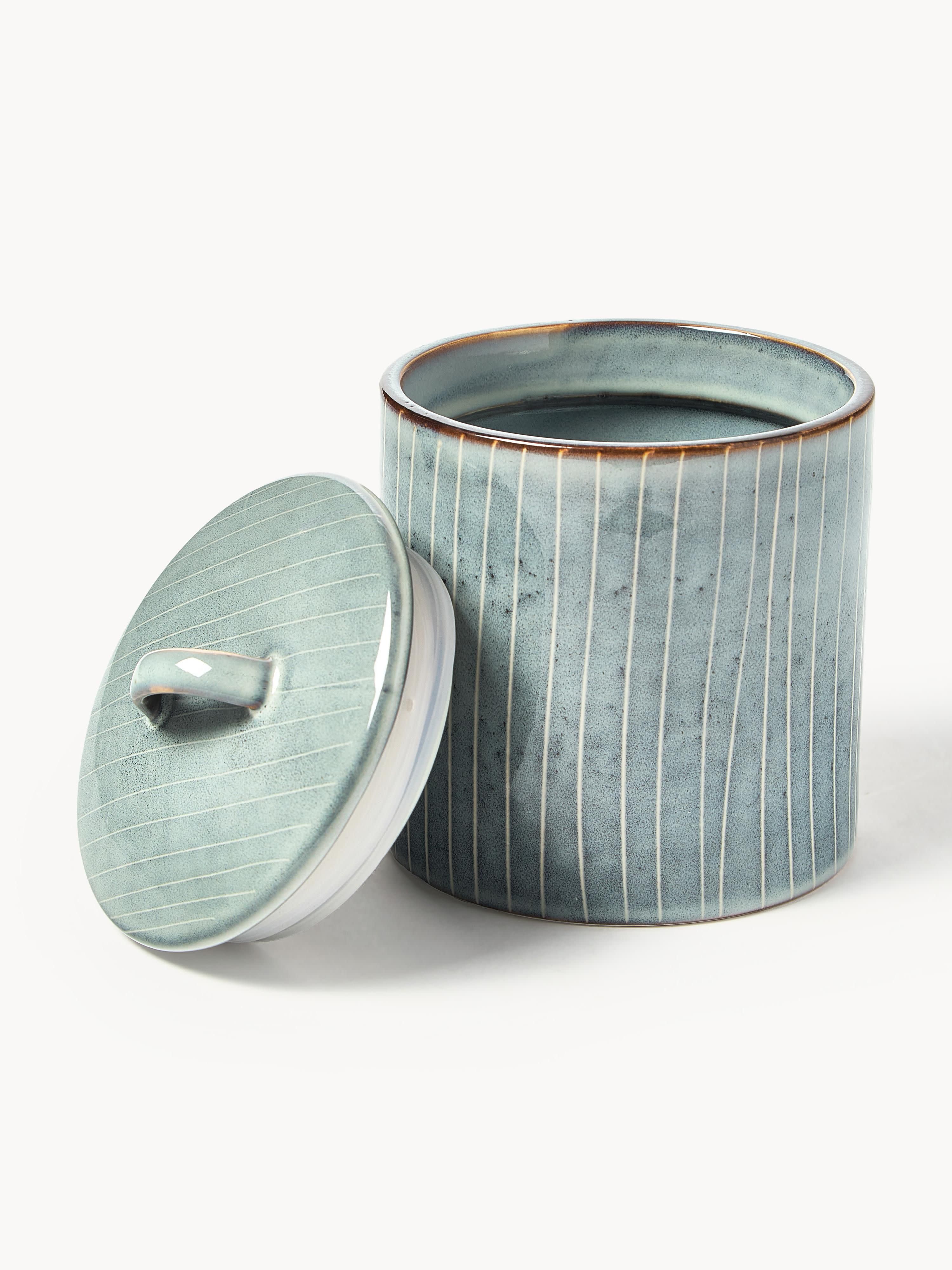 Handgemaakte opbergpot Nordic Sea