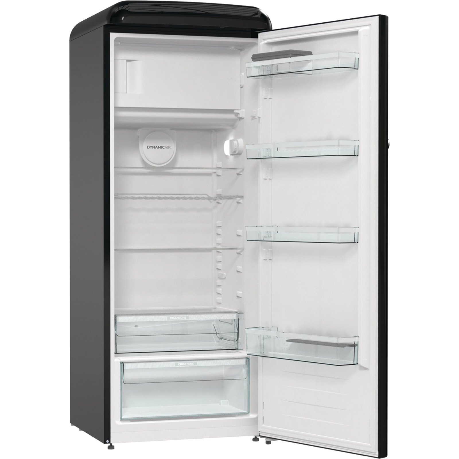 Gorenje Retrokühlschrank ORB 615 schwarz
