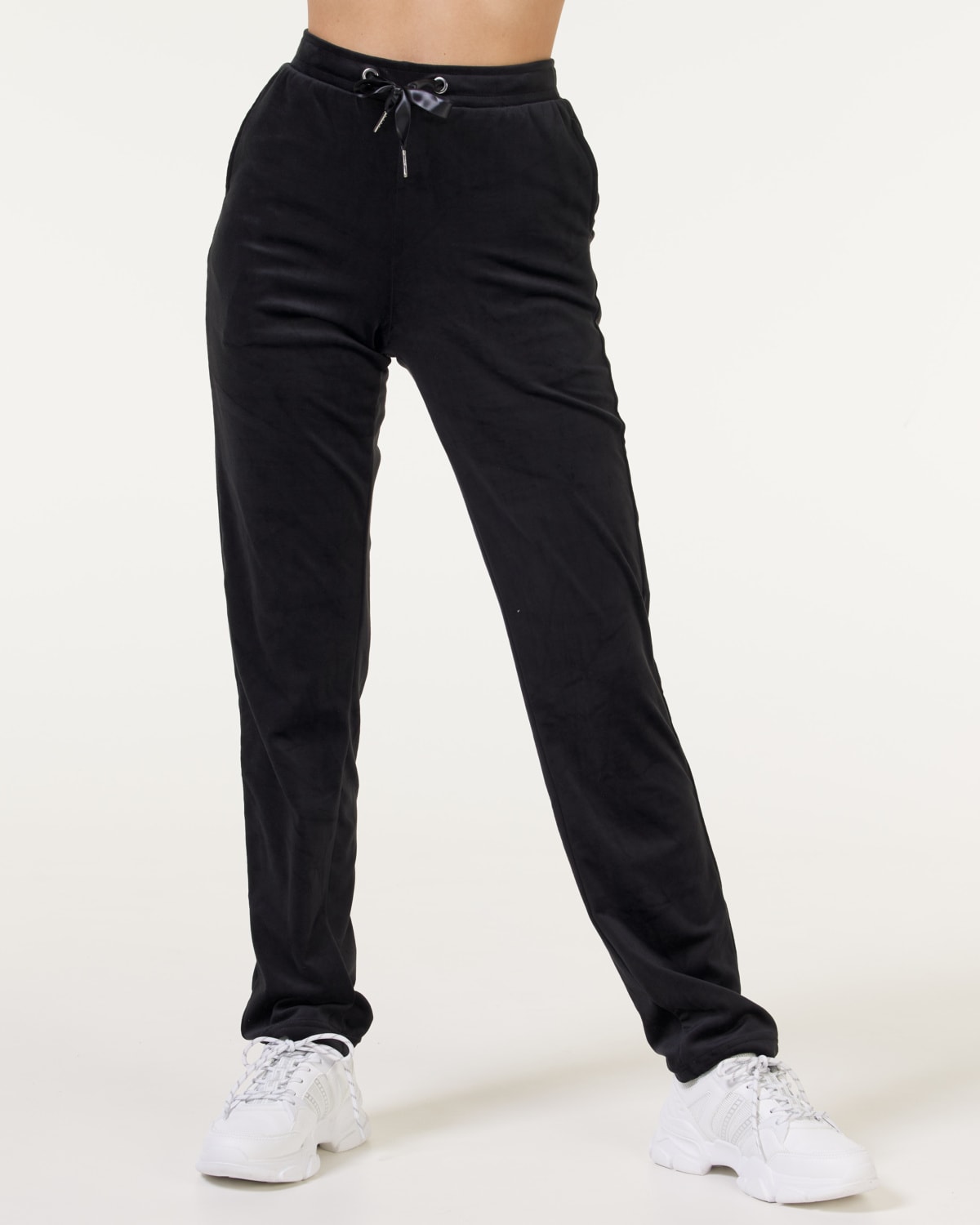 Jacey Velour Set Black