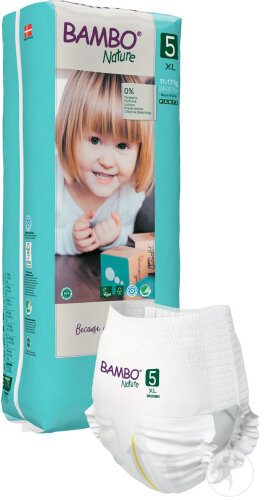 Bambo Nature Culottes D'Apprentissage Taille 5 11 À 17kg 38 Pièces
