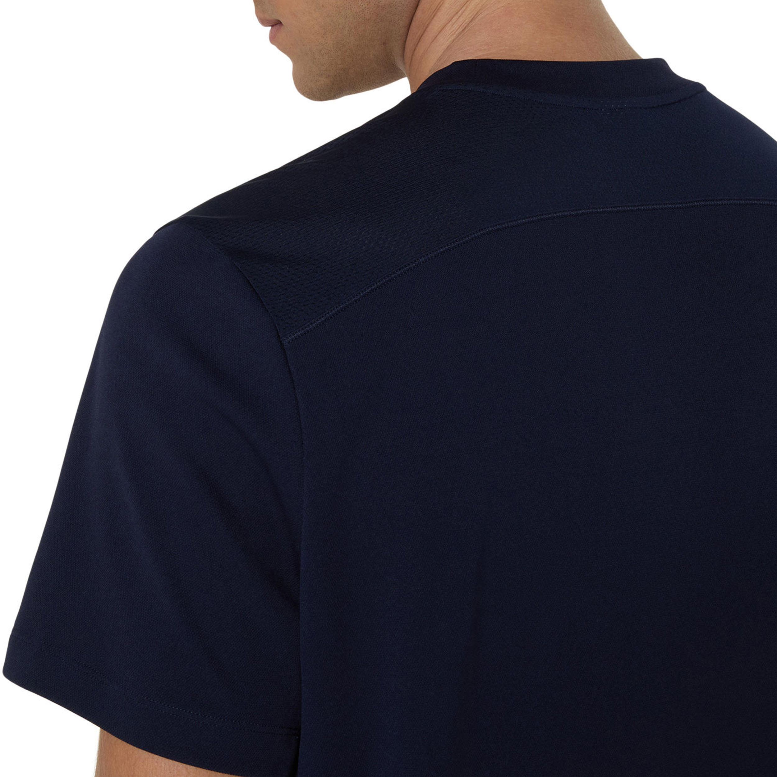 ASICS Court T-shirt Hommes - Bleu Foncé