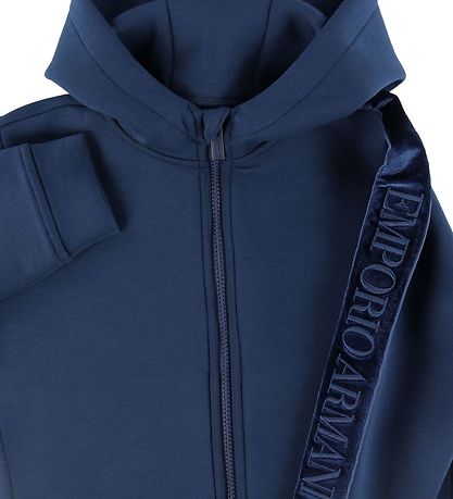Emporio Armani Kapuzenjacke - Blue Kobaltblau