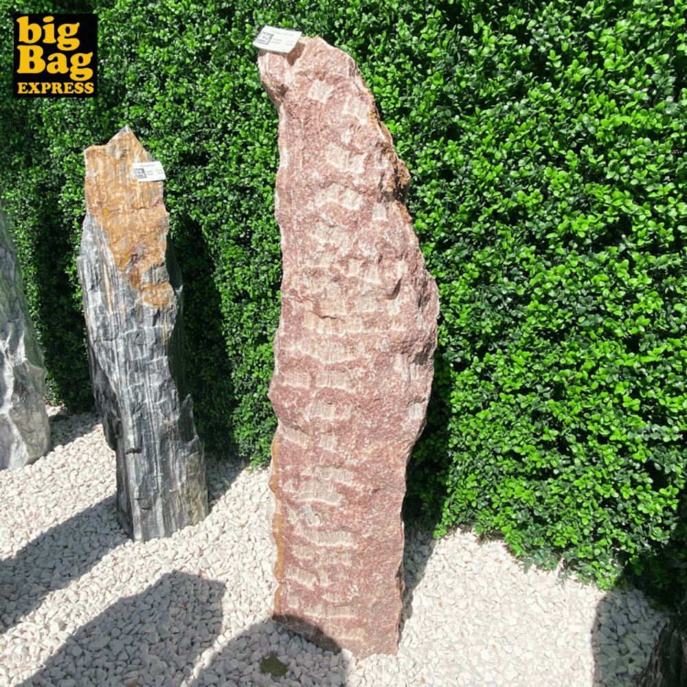 Monolithe Décoratif de Jardin en Onyx Flamingo Nat Col 97cm