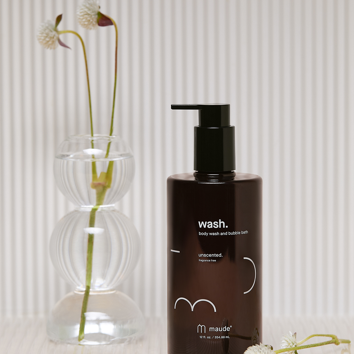 Body Wash & Bubble Bath Fragrance Free 355ml