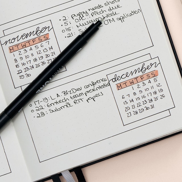 Bullet journal A5 Prikket Skoggrønn Leuchtturm1917