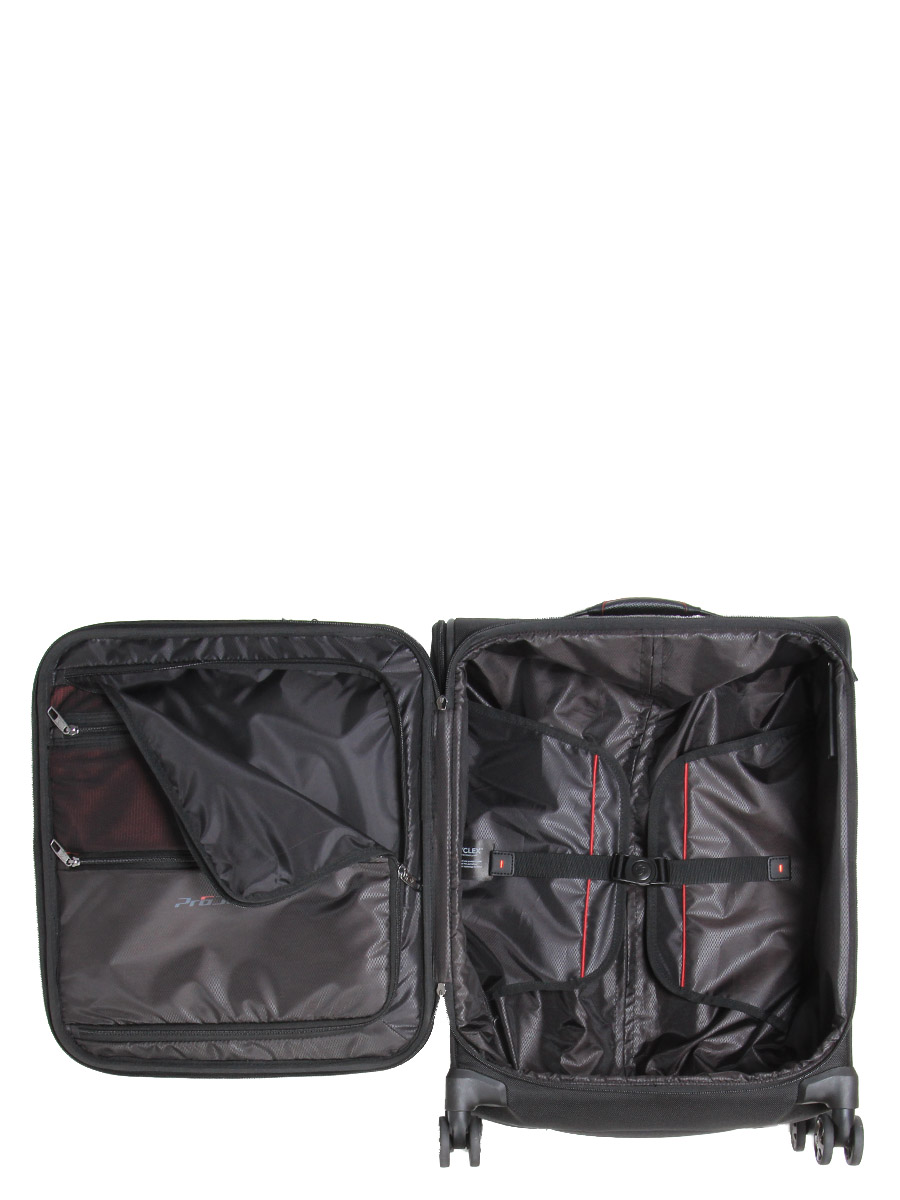Valise Samsonite Pro DLX 6 Slim 55 cm - Poche Frontale