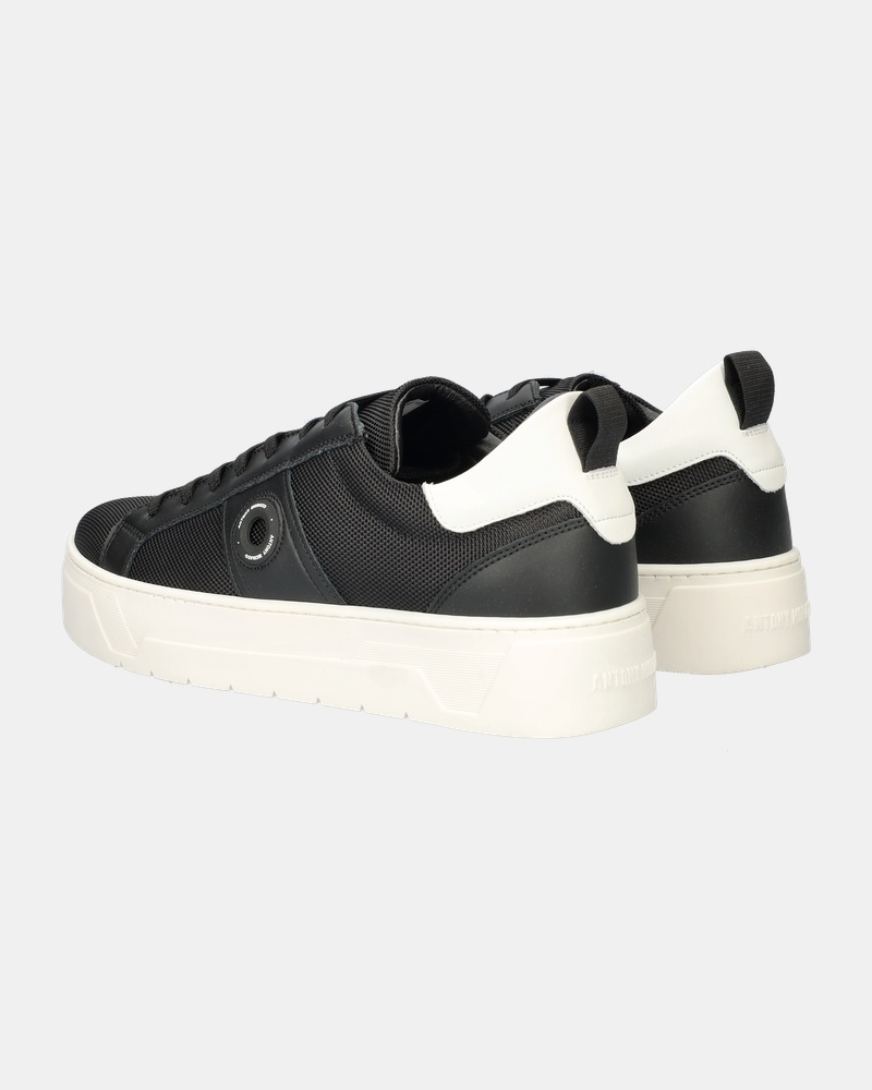 Antony Morato Soft Bold Lage sneakers  - zwart