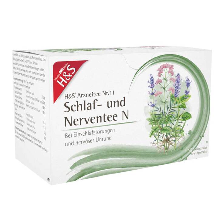 H&S® Schlaf- und Nerventee N Filterbeutel, 20X2.0 g