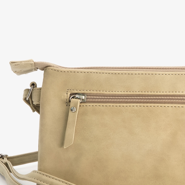 Renato Lucci dames schoudertas beige