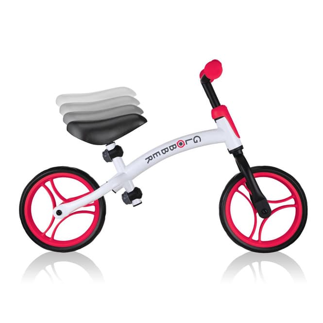 Globber - Laufrad - Go Bike Duo - 8,5 Zoll - weiß/rot