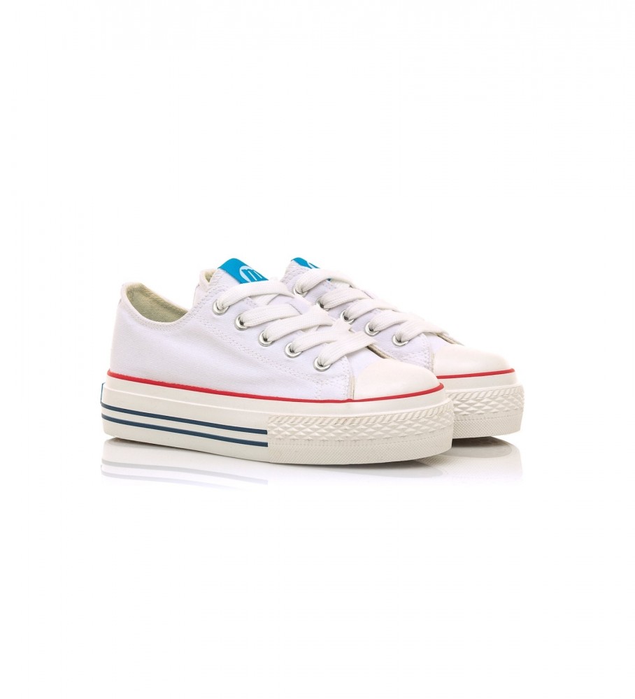 Tênis Mustang Infantil Tamanho Grande Branco