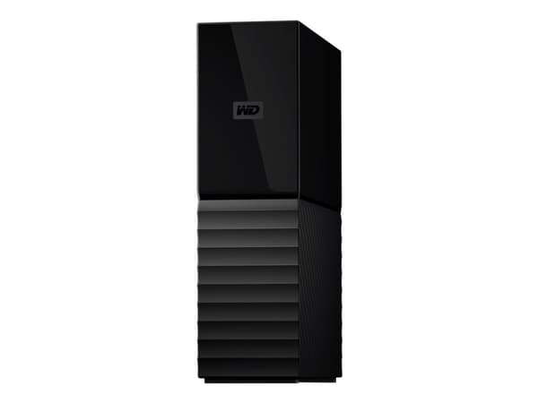 WD My Book WDBBGB0160HBK - Harddisk - kryptert - 16 TB - ekstern (stasjonær) - USB 3.0 - 256-bit AES - svart