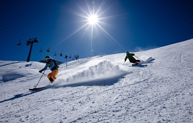 Freeriding in Warth am Arlberg als Geschenkidee