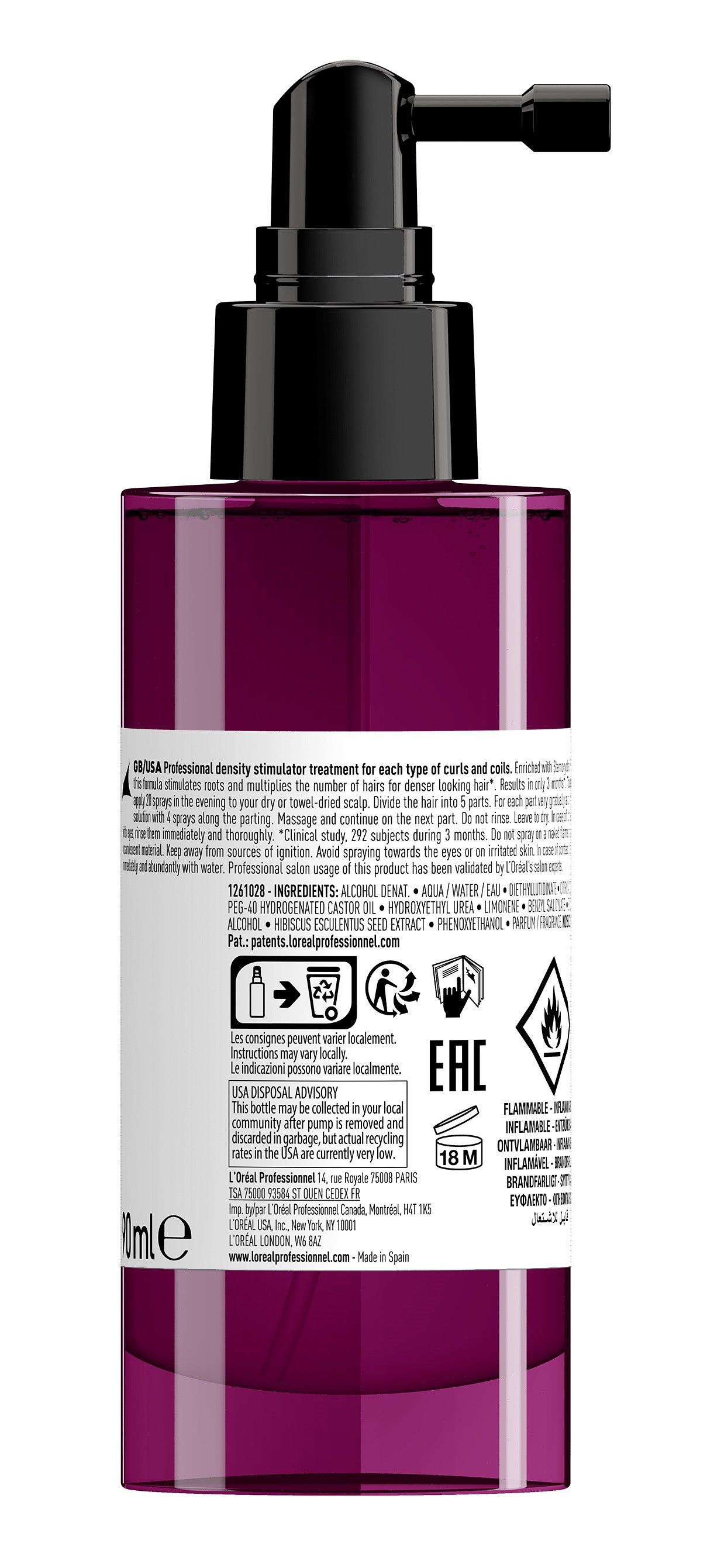 Curl Expression Estimulador Densificante Aceites para el pelo y tratamientos