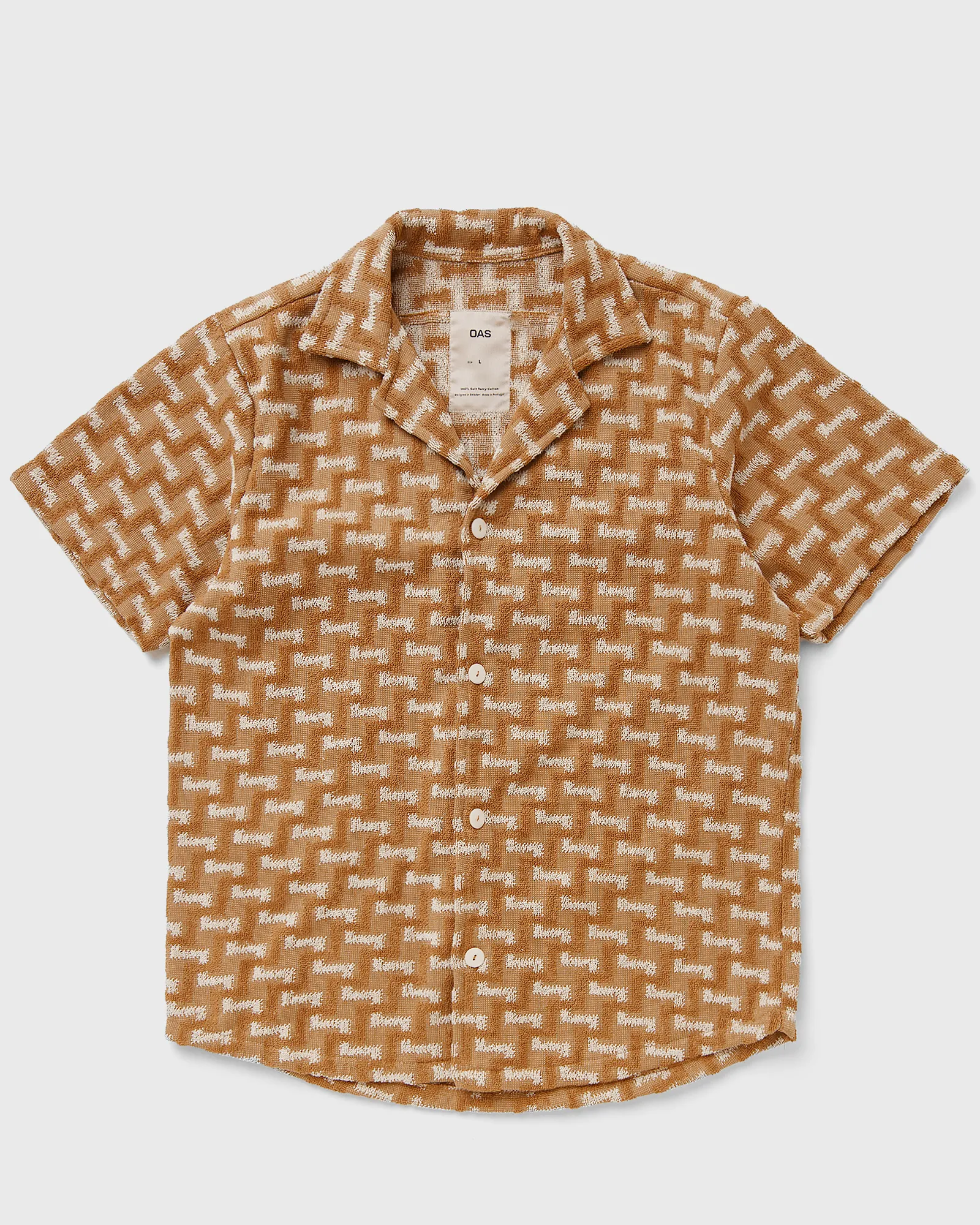 OAS Camel Layer Zig Cuba Terry Shirt