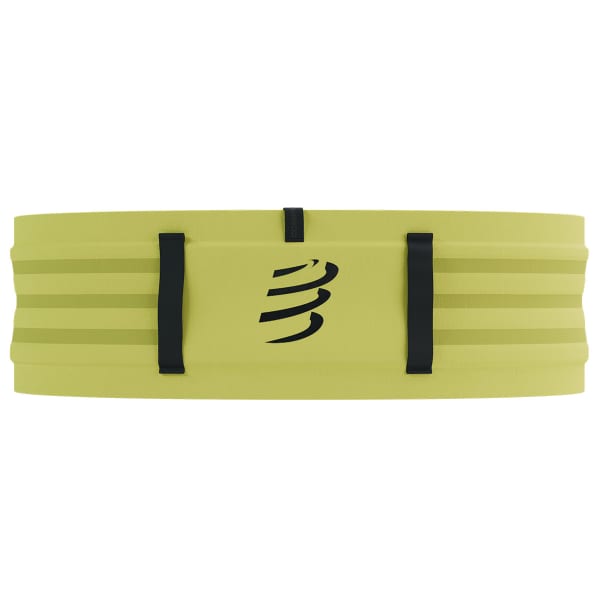 Ceinture porte gourde COMPRESSPORT FREE BELT PRO GREEN SHEEN/BLACK